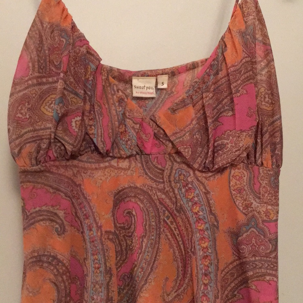 Sweet Pea Print Top